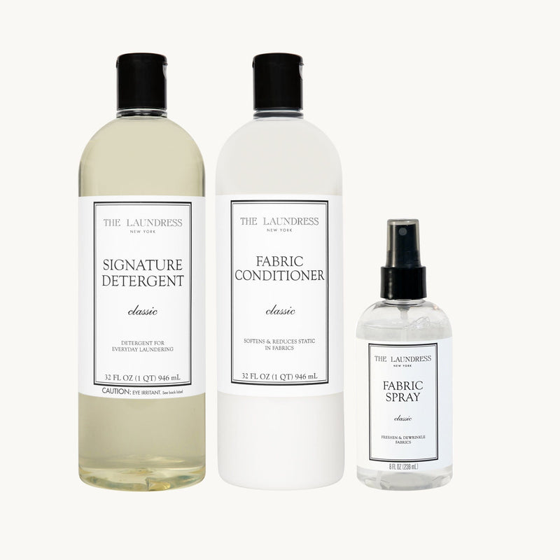 Signature Classic Complete Fabric Care Trio Household Supplies The Laundress