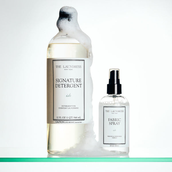 Isle Signature Detergent & Fabric Spray Set The Laundress